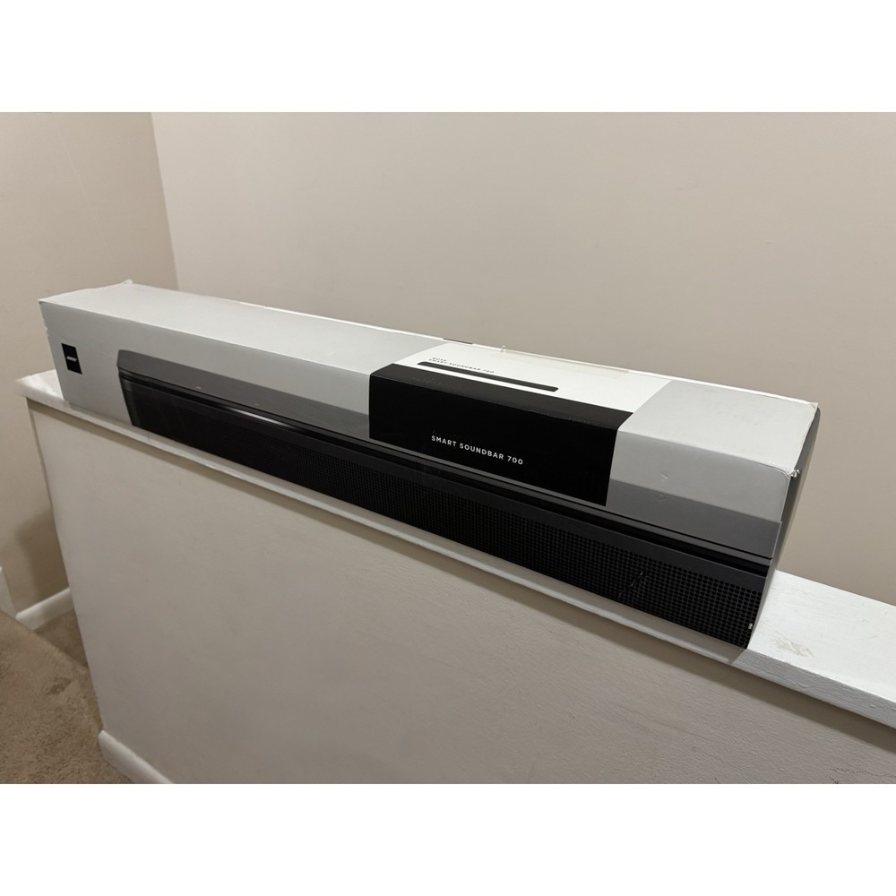 New Bose 700 Smart Soundbar W/Amazon Alexa and Google Assistant Black Bose Sound